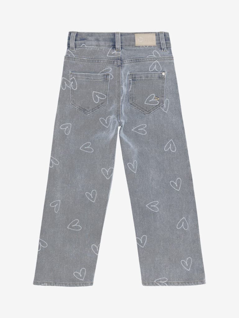 pantalon Jeans ample fille bleu daily seven