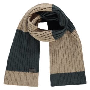 Écharpe - Beige -vert
