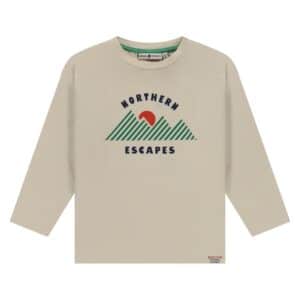 T-shirt manches longues - Beige
