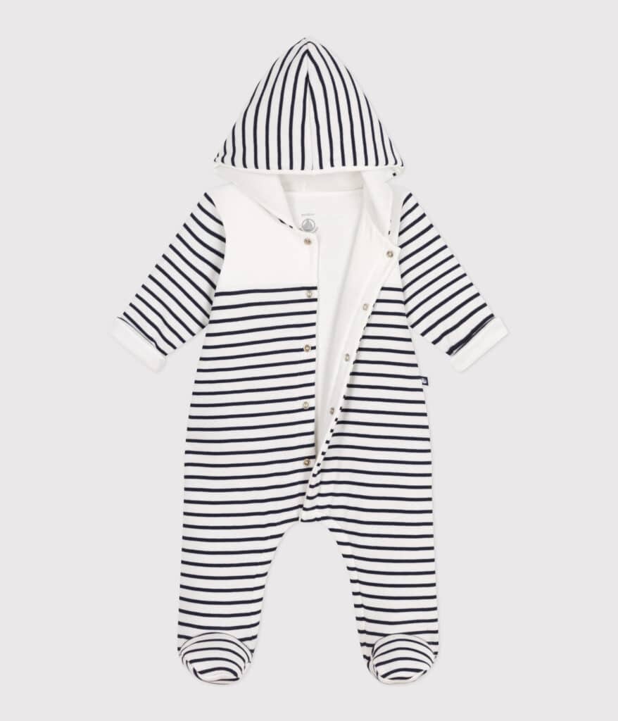 combinaison longue blanc petit bateau