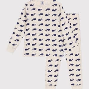 pyjama garçon velours beige petit bateau