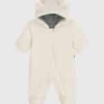 combinaison de neige combipilote unisexe écru petit bateau