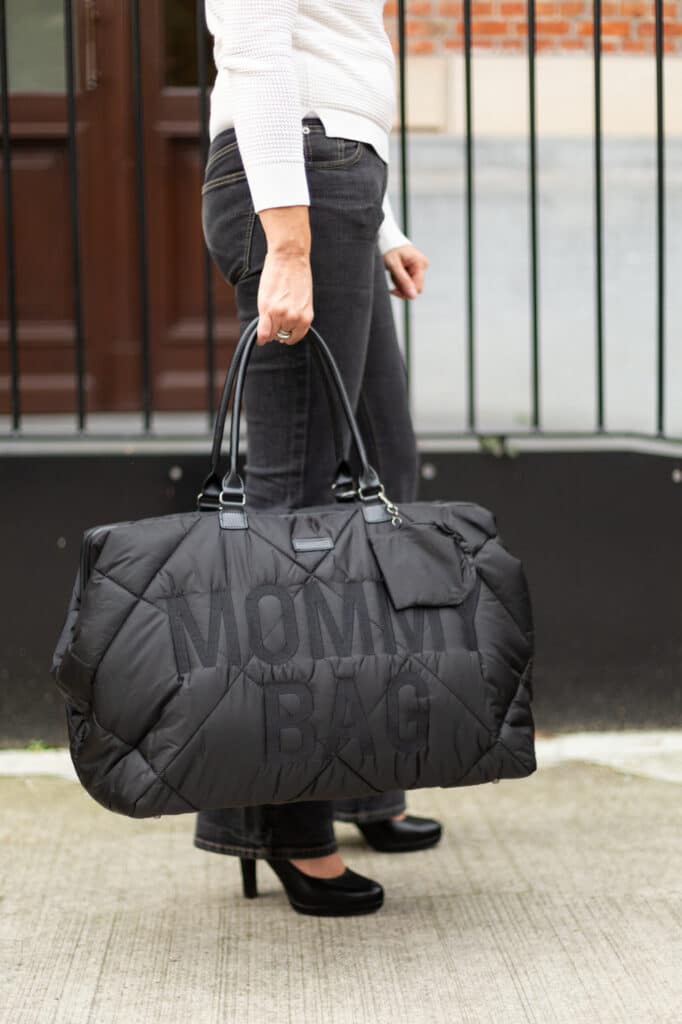 mommy bag noir
