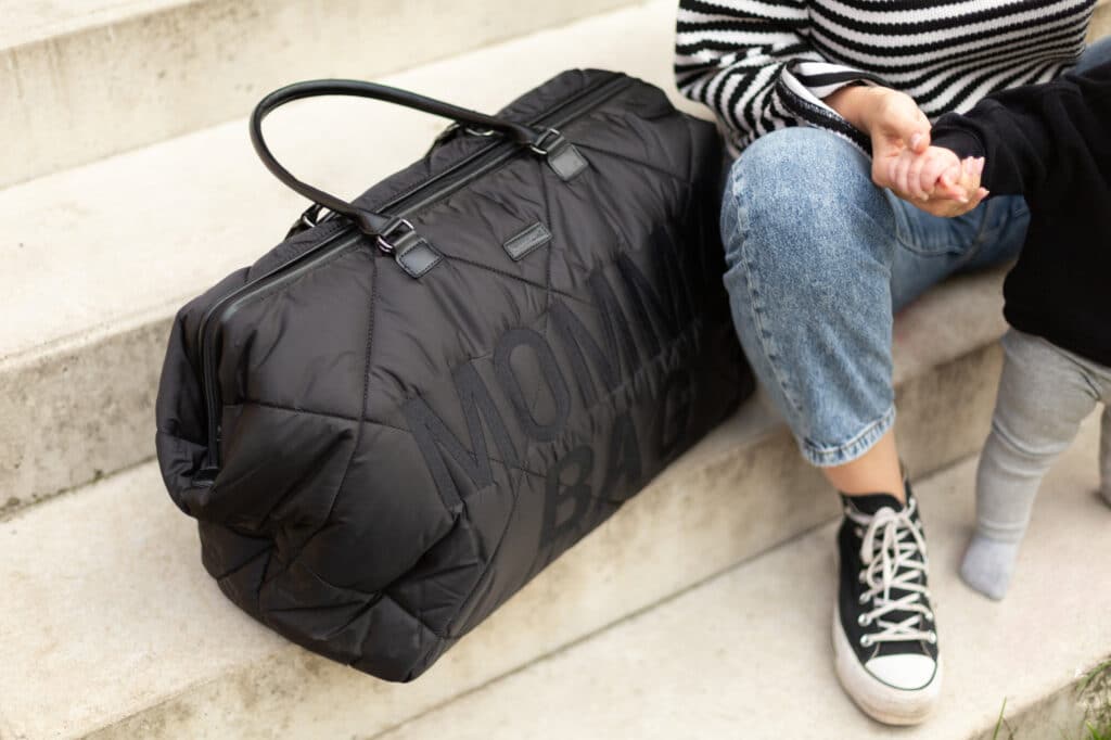 mommy bag noir