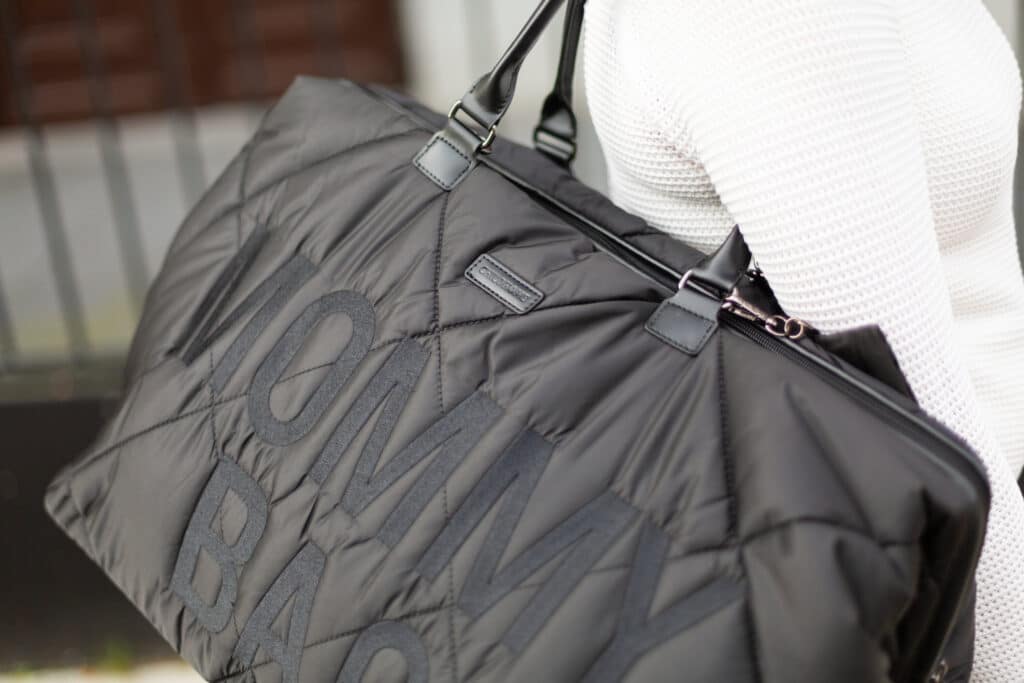 mommy bag noir