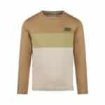 t shirt manches longues garçon beige koko noko