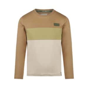 t shirt manches longues garçon beige koko noko