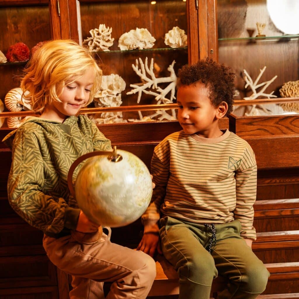 pantalon jogging garçon kaki koko noko