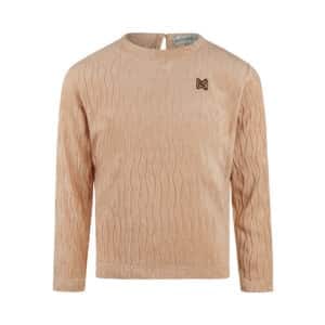 t shirt manches longues fille rose koko noko