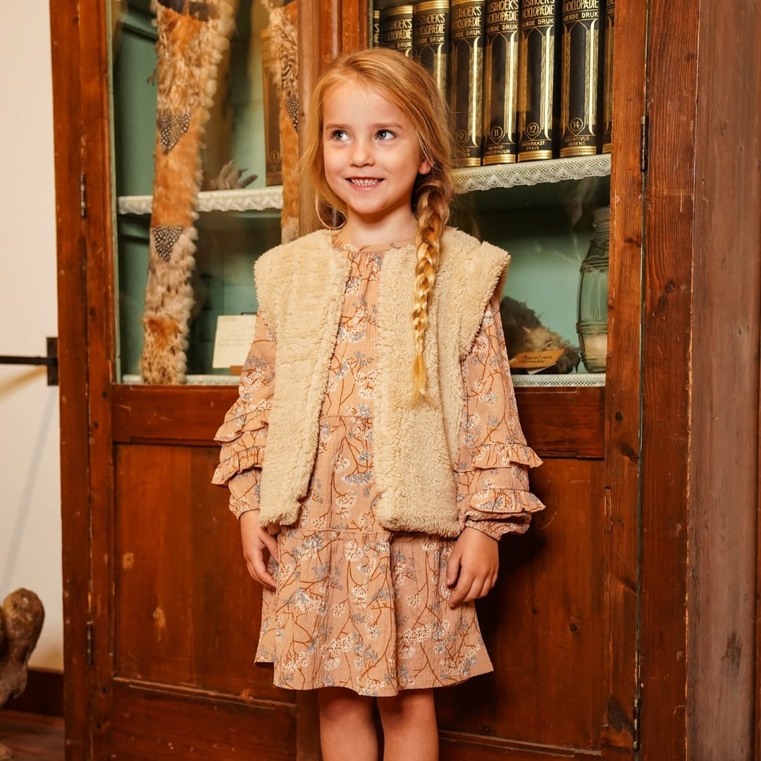 robe manches longues rose koko noko