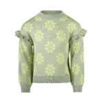 sweatshirt fille vert koko noko