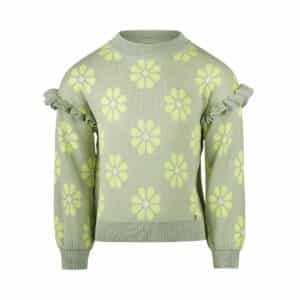 sweatshirt fille vert koko noko