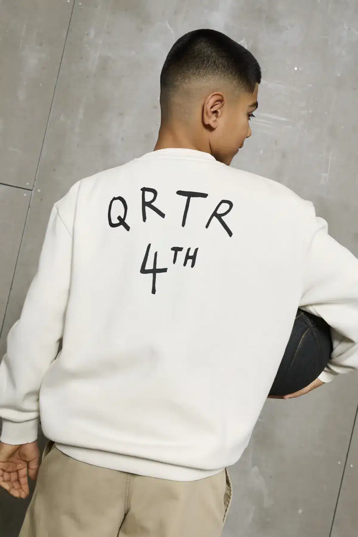 sweatshirt blanc