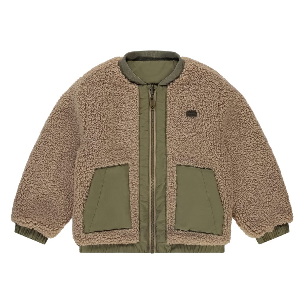 veste réversible kaki