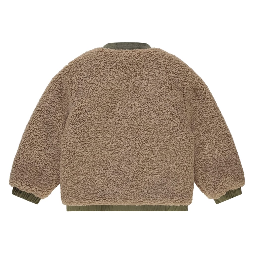 veste réversible kaki