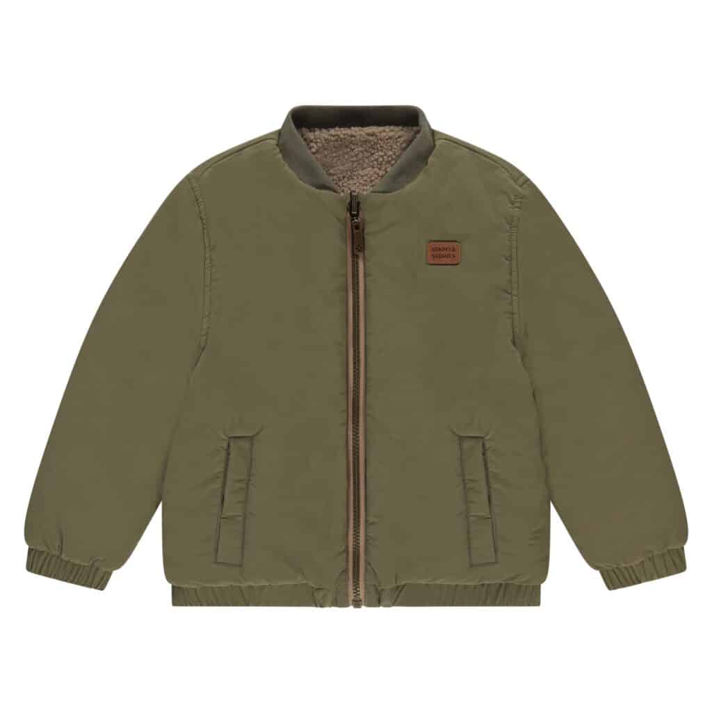 veste réversible kaki