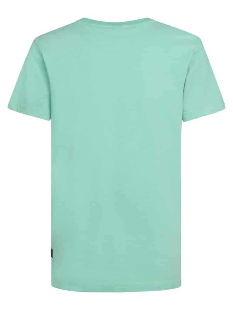 t shirt manches courtes turquoise
