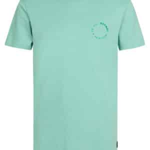 t shirt manches courtes turquoise