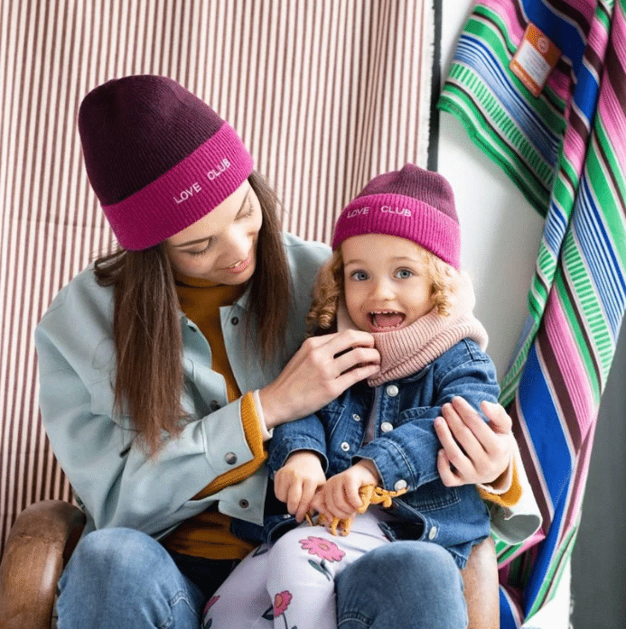 bonnet love club bébé