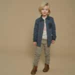 Chemise manches longues bleu