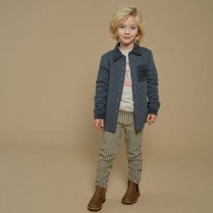 Chemise manches longues bleu