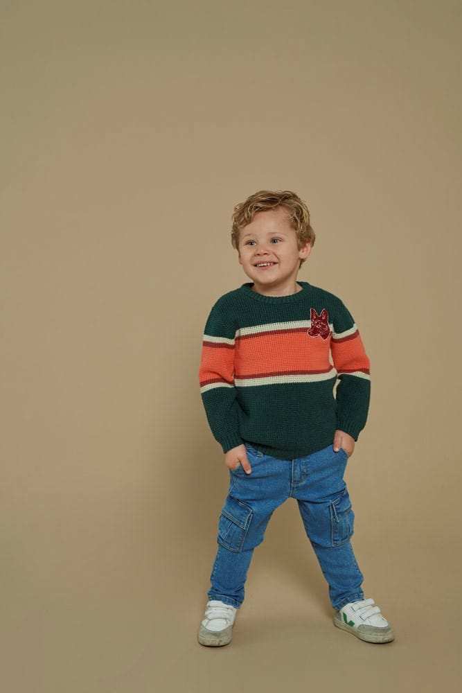 Jeans cargo bleu Jeans