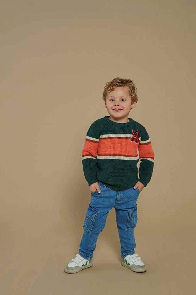 Jeans cargo bleu Jeans