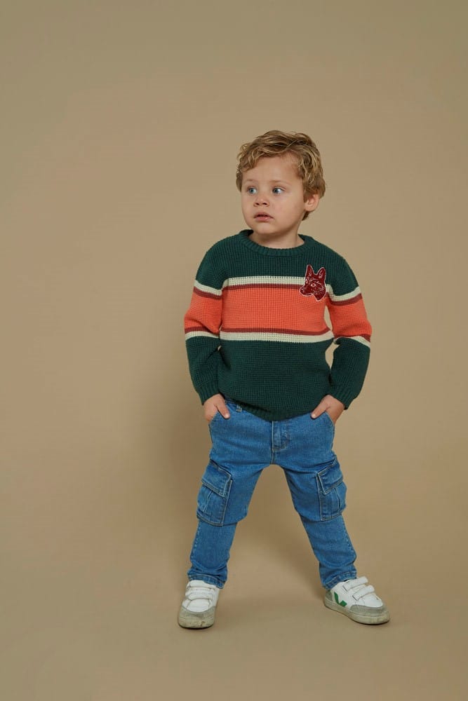 Jeans cargo bleu Jeans