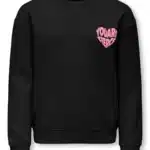 Sweatshirt Fille noir