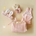 trousse soiree pyjama rose
