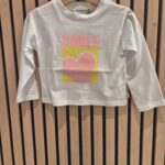 t shirt manches longues blanc