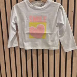 t shirt manches longues blanc