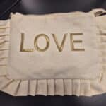 sac pochette beige love