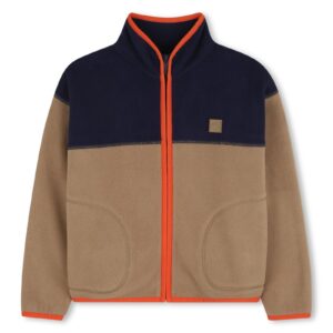 pull polaire bi couleur