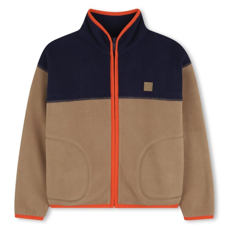 pull polaire bi couleur