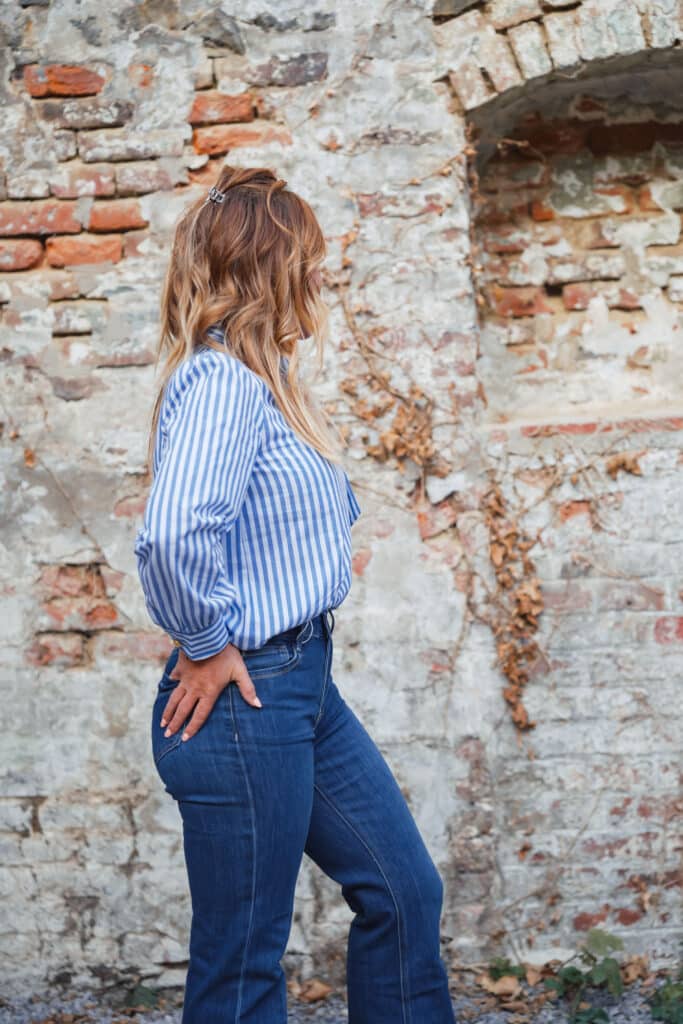 chemise col noeud bleu (copie)