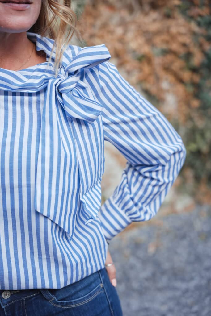 chemise col noeud bleu (copie)