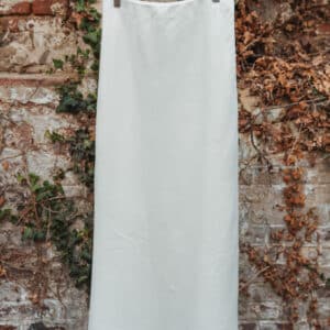 jupe longue beige