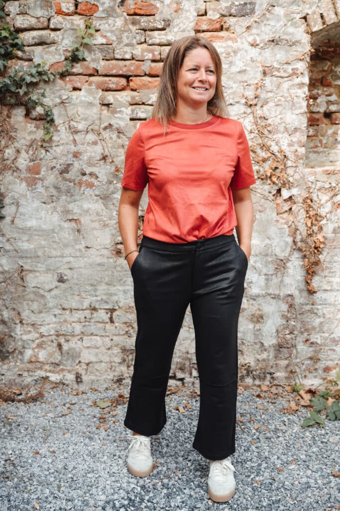 pantalon droite noir