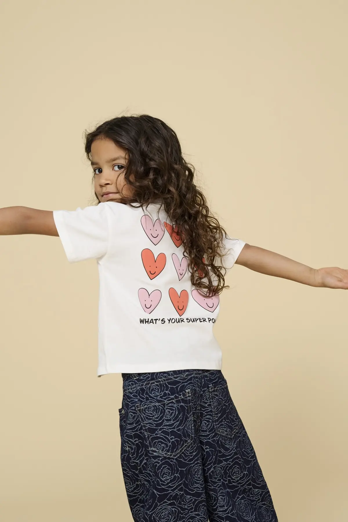 t shirt manches courtes blanc i'm a girl