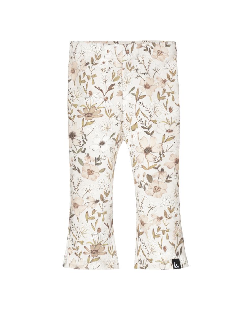 pantalon bébé – motif fleuri