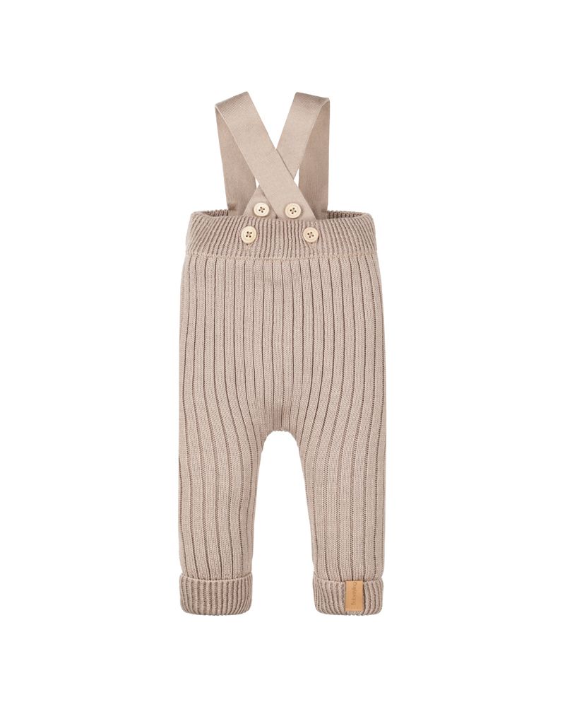 salopette sans manche bébé taupe