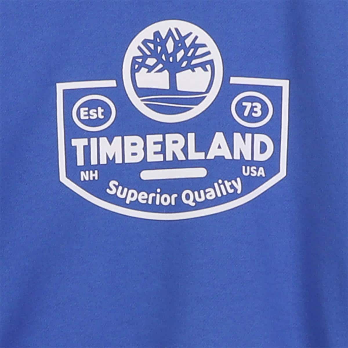 sweat col rond bleu vif