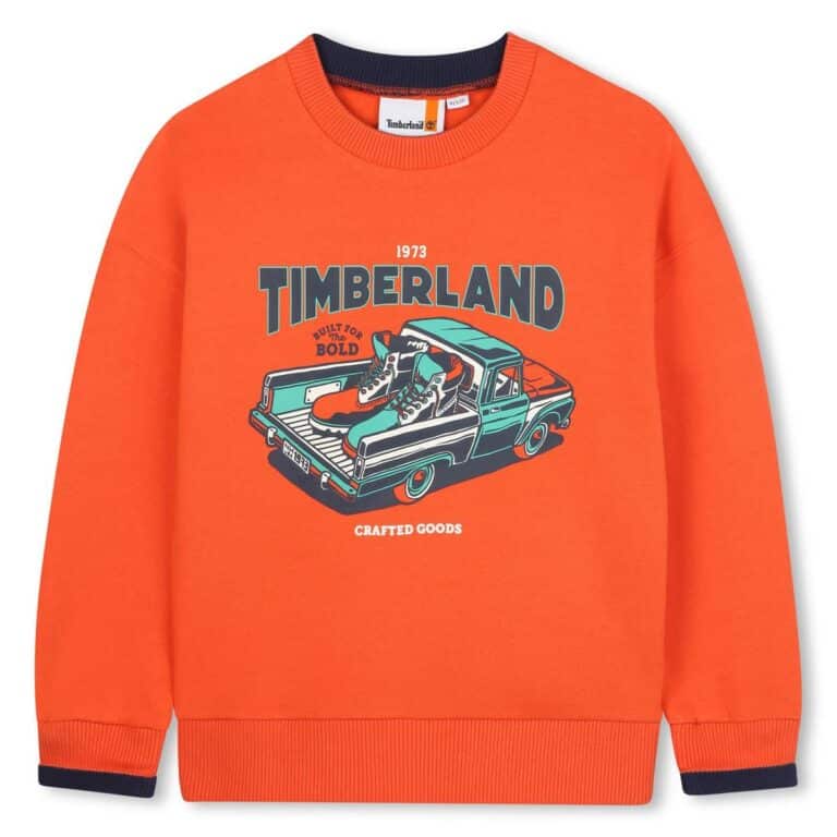 sweat orange voiture