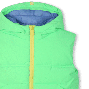 doudoune sans manches vert