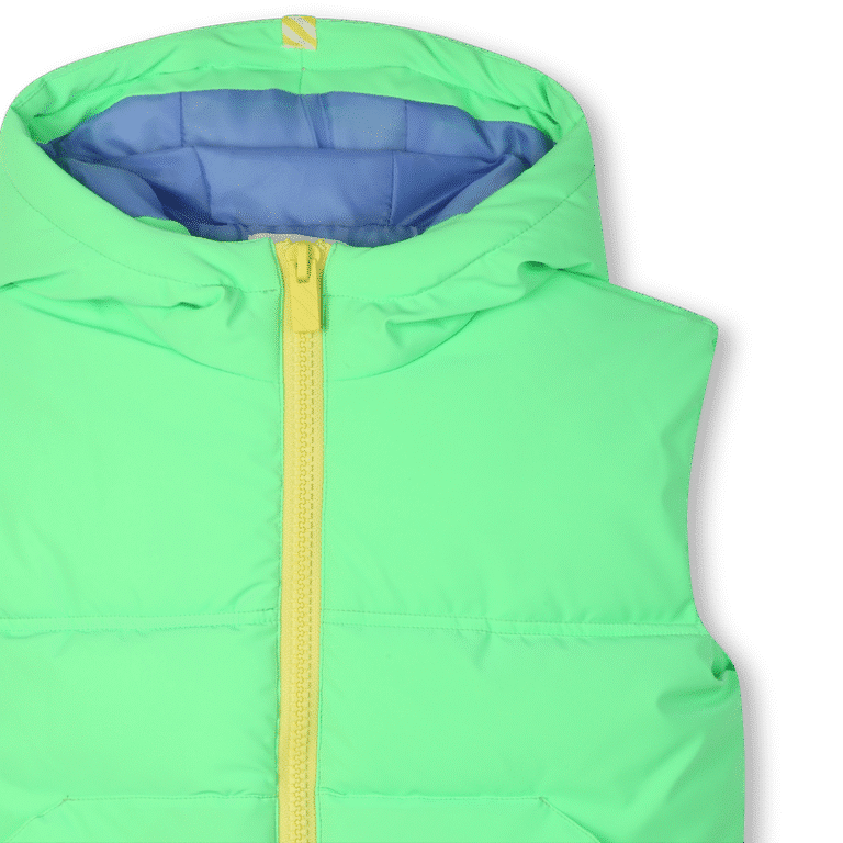 doudoune sans manches vert