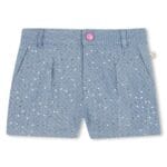 short en jeans bleu