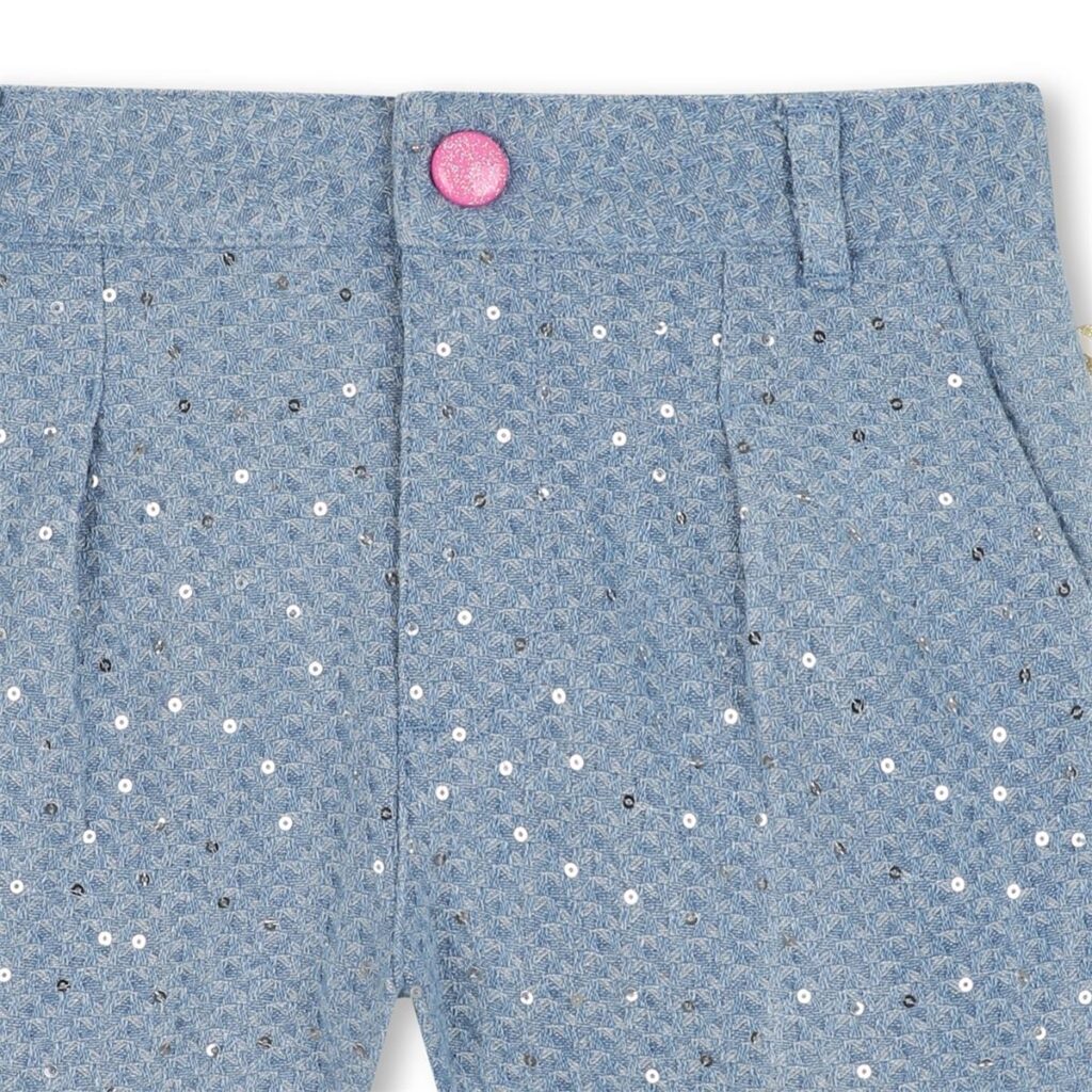 short en jeans bleu