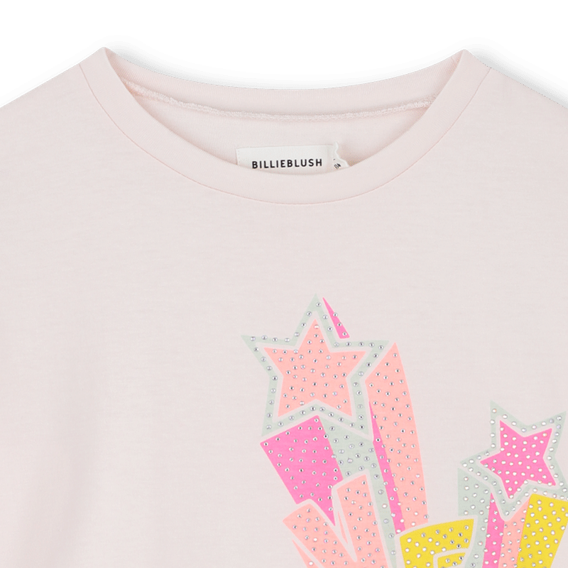 t shirt manches longues love rose