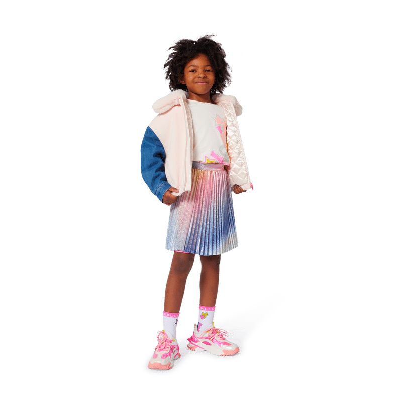 t shirt manches longues love rose